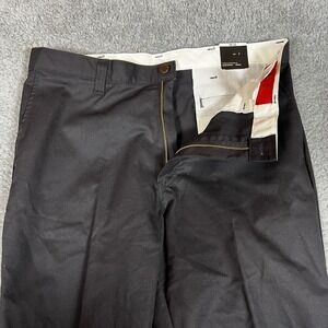 Dickies Work Pants Mens 36 Black Industrial Relaxed Fit Heavy Duty Flex